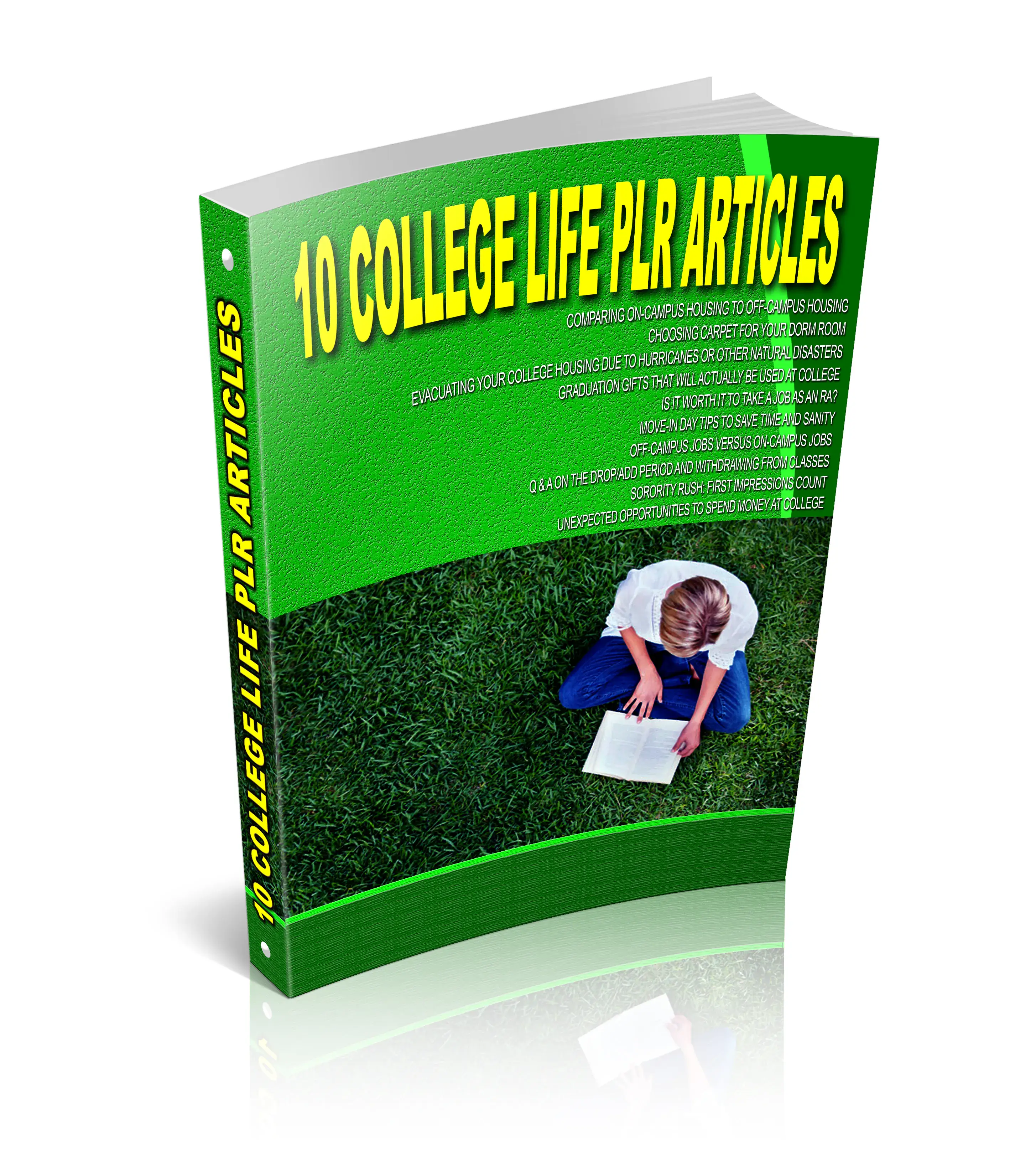 10 College Life Plr Articles