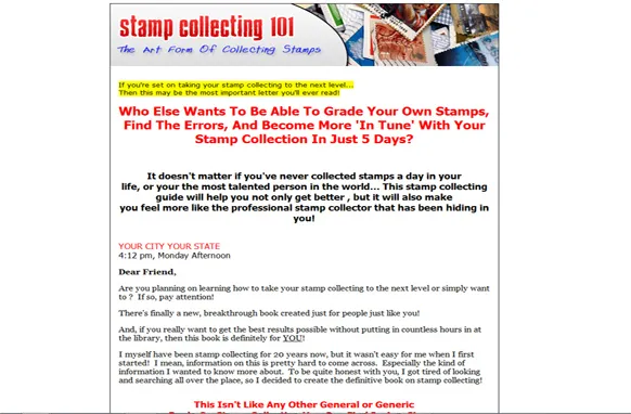 Stamp Collecting 101