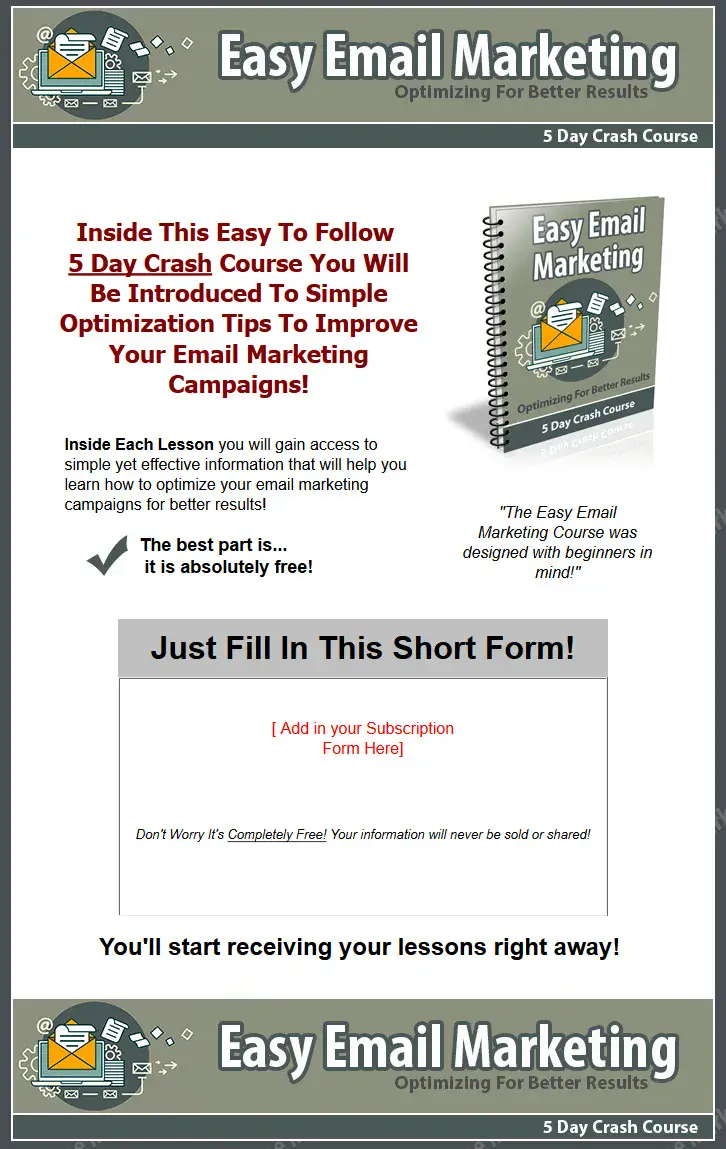 Easy Email Marketing