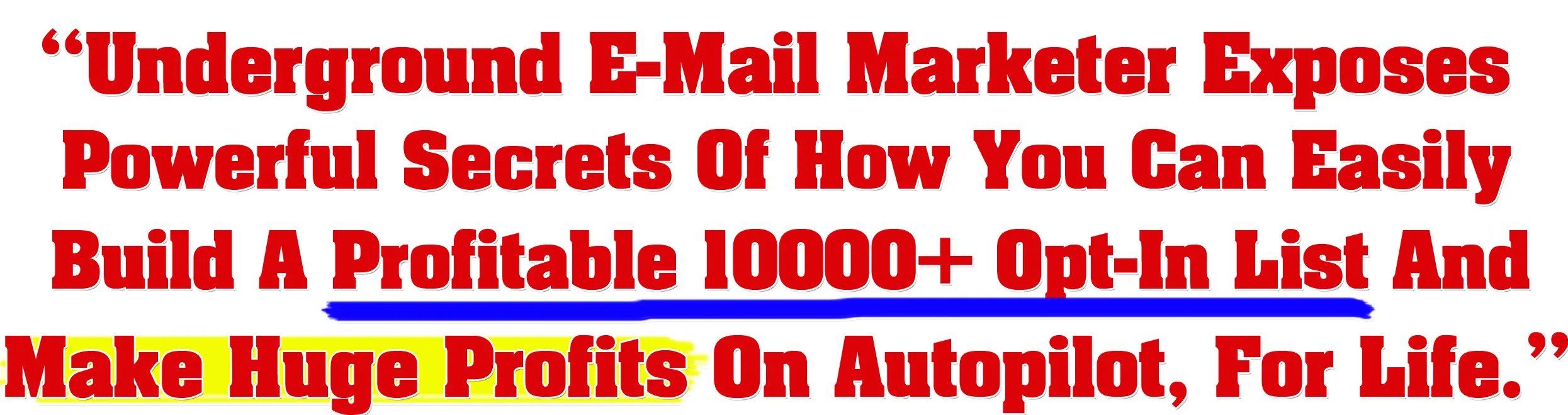 List Building Exposed Super Tips