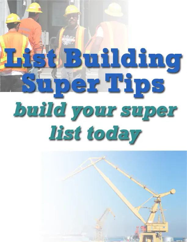 List Building Super Tips1