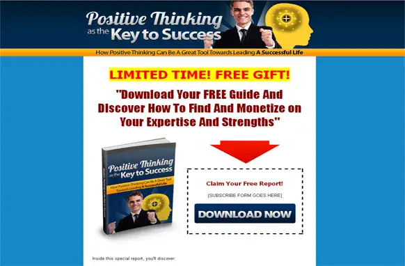 Positive Thinking As The Key To Success