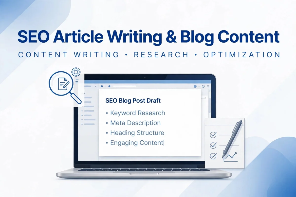 I will write 500 words SEO optimized article for your blog