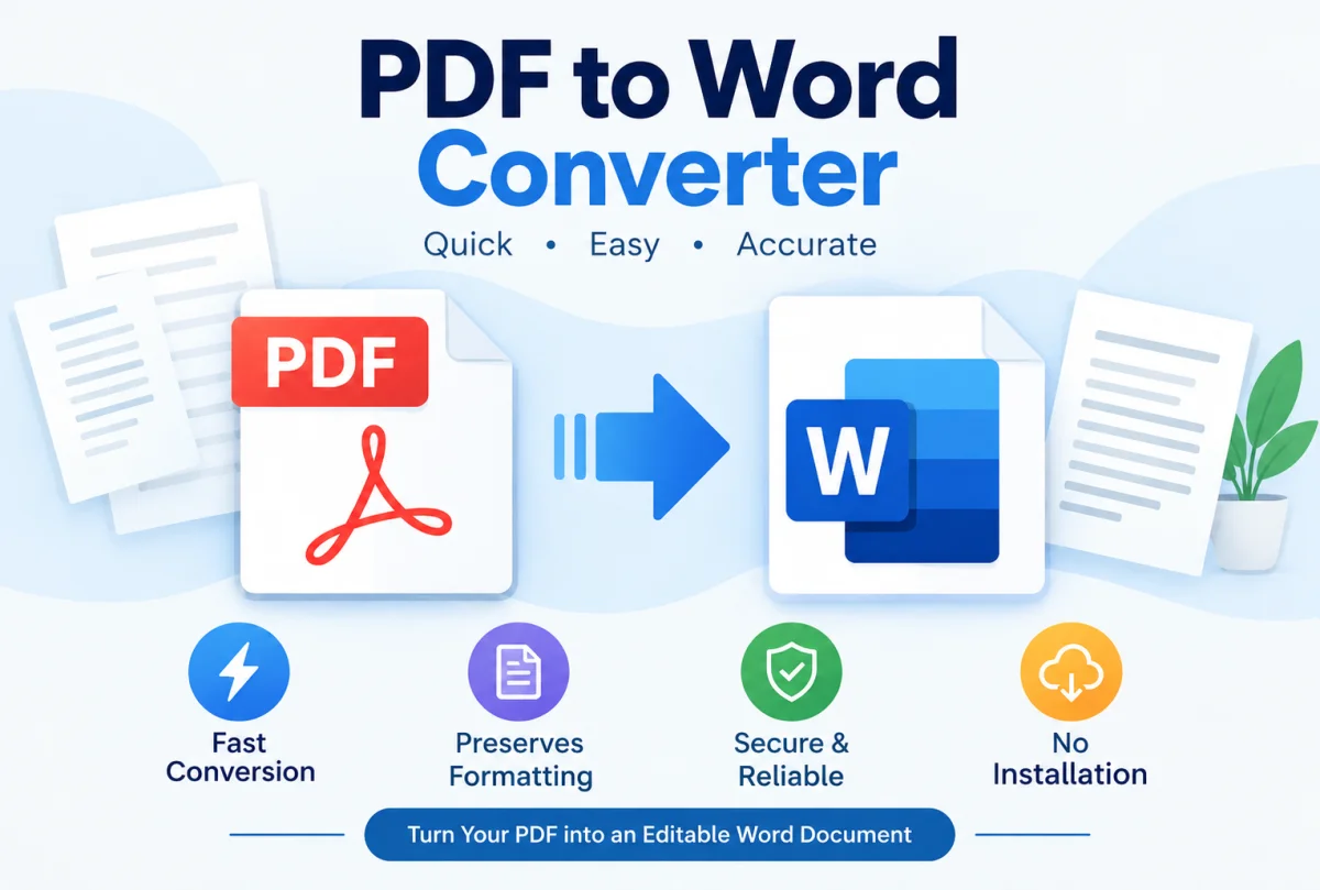 I will convert PDF to Word