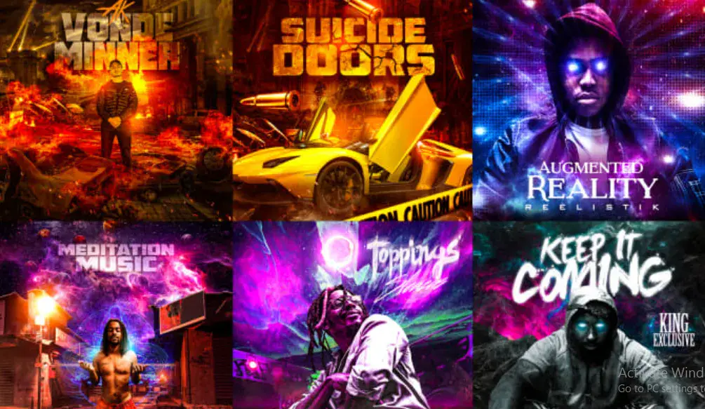 I will design a mixtape cover or album cover design