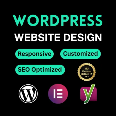 I WIll Create Professional Business Website Using WordPress