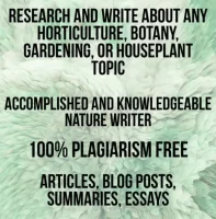 I will write your gardening, horticulture, and botany content
