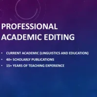 I will edit your journal article or book chapter