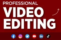 I will do professional video editing for youtube and social media