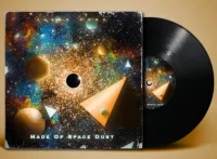 I will professionally design a vintage album cover art