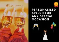 I will write a personal speech for your special occasion