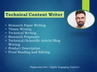 I will write research papers and thesis for you
