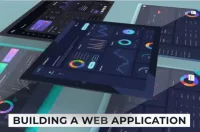 I will build your web application using HTML/ CSS and Bootstrap.