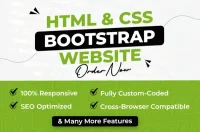  I will create a React website using React JS, Material UI, and Tailwind CSS.