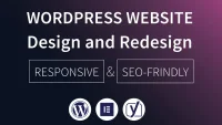 I specialize in building WordPress websites with custom designs and development.