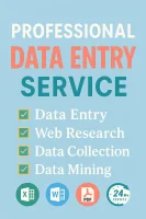 Expert in Data Entry, Scraping, Email Leads & PDF to Excel Conversion