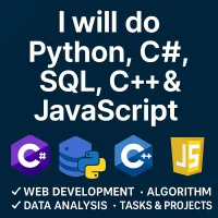 Custom Coding Services â€“ C#, Python, SQL & Full-Stack Web Development