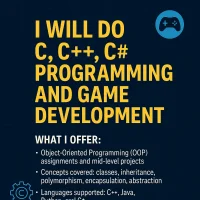 Full-Stack Programming & Game Projects â€“ C, C++, Python, C# Expertise