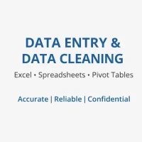 Accurate Data Entry, Data Cleaning & Excel Formatting