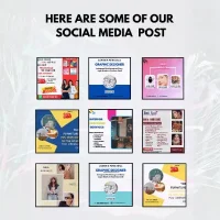 Professional Social Media Post & Graphic Design using Canva