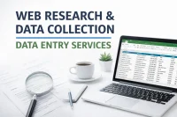 I will do accurate web research and collect data professionally