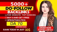 I Will Create 5000+ Do-Follow Backlinks For Top Ranking