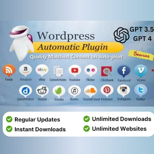 WordPress Automatic Plugin | Premium WordPress Plugin | Lifetime Updates