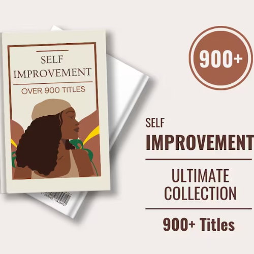Self-Improvement Bundle with Resell Rights | 900+ eBooks | Self-Help | Personal Development | Motiva
