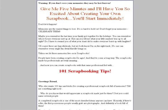 101 Scrapbooking Ideas