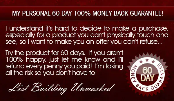 List Building Unmasked