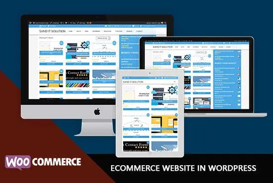 We will provide you woocommerce / ecommerce website
