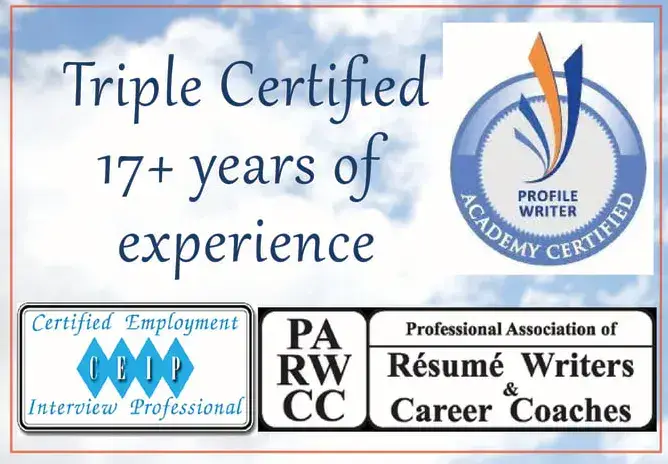 I will create your mid career resume, cover letter, linkedin