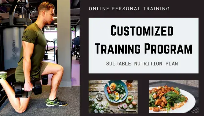 I will be your online personal trainer and fitness coach