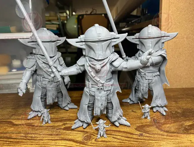 I will 3d print high quality resin medium sized objects or models