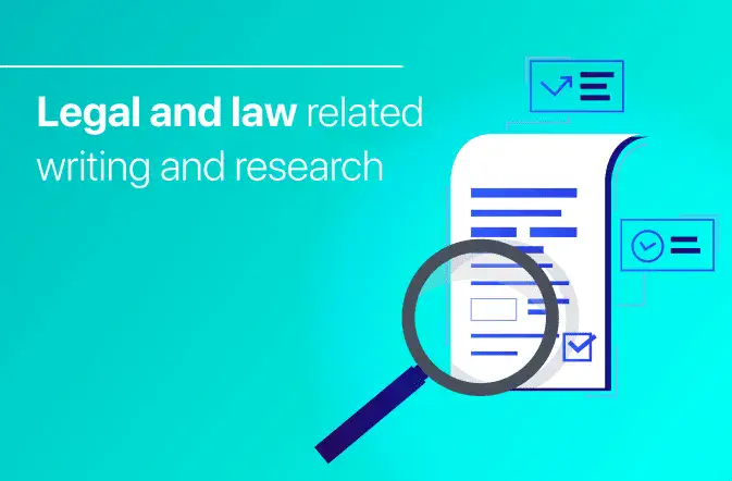 I will write legal and law related articles