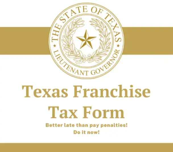 I will prepare and file your texas franchise tax forms