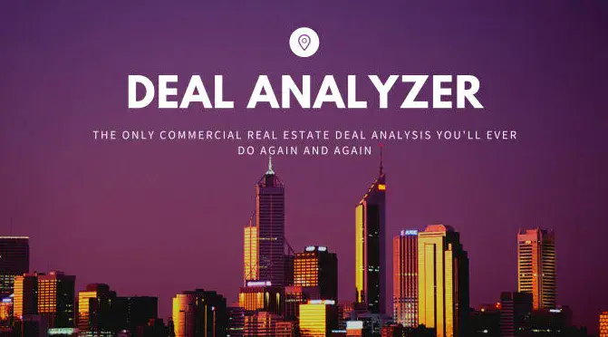 I will provide you with a real estate deal analysis underwriting