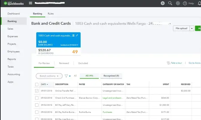 I will do accounting and bookkeeping in quickbooks online and xero with excel