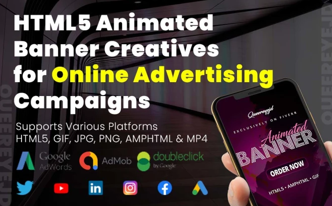 I will design HTML5 animated banner ads that get more sales