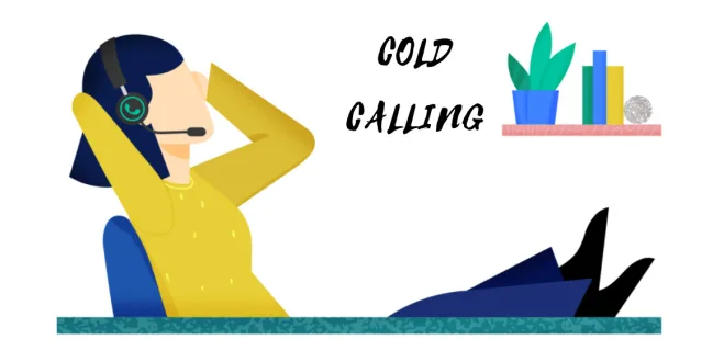 I will do cold calling, telemarketing for clients