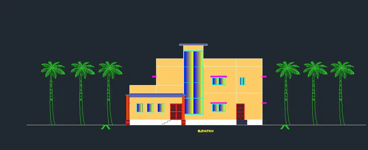 Auto Cad 3BHK Project