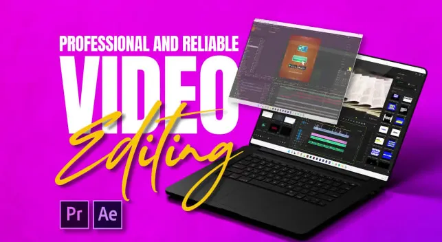 I will be your professional video editor for youtube and business