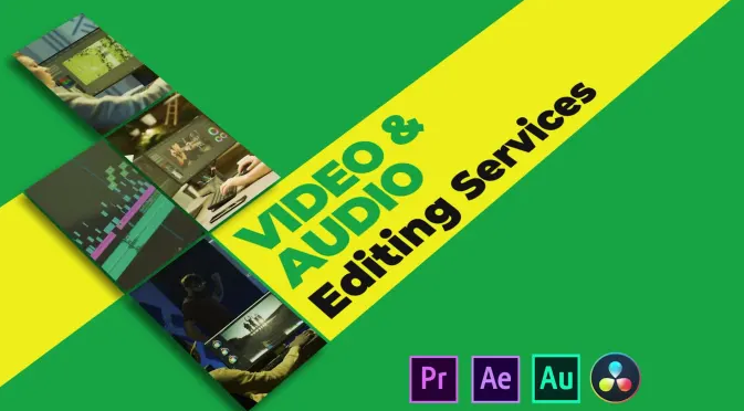 I will do professional video and audio editing.