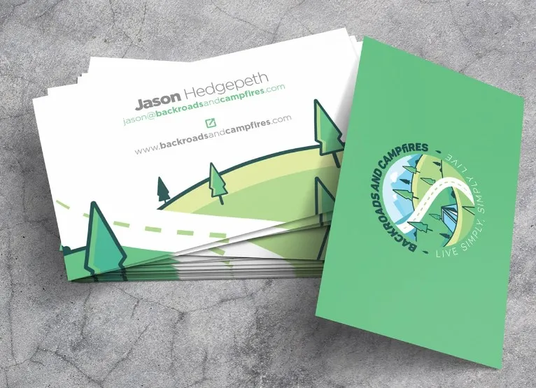 I will design a custom business card