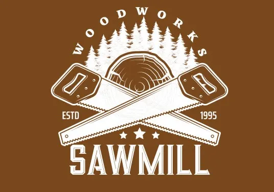 I will design carpentry woodwork and wood craft logo