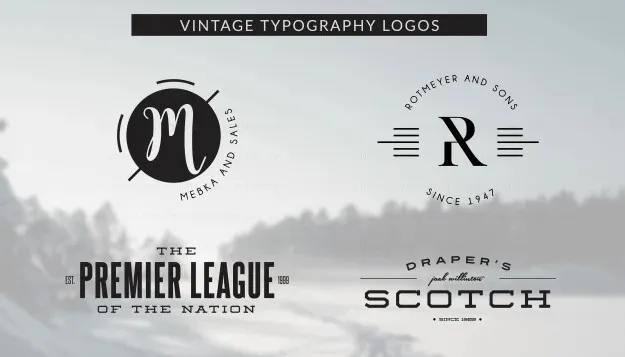 I will do modern line art text or badge logo design
