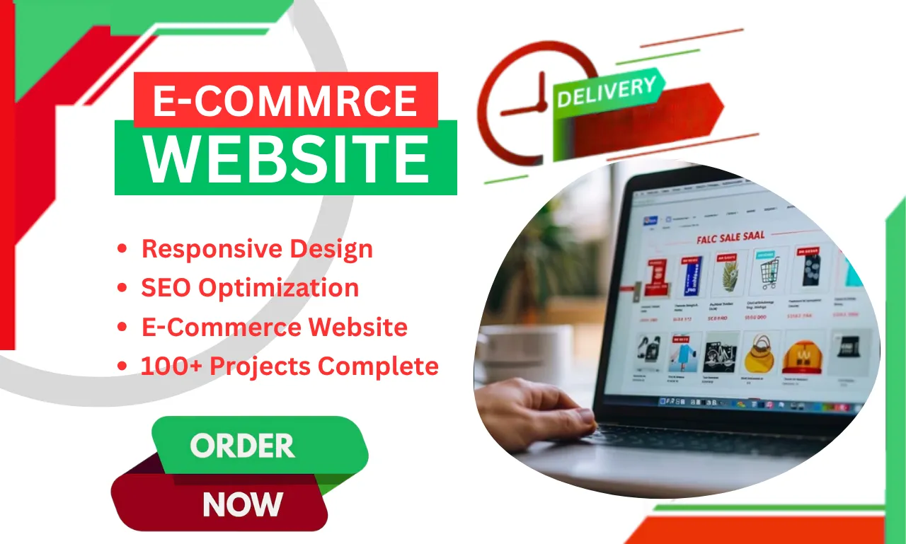 Ecommerce website design and develop 