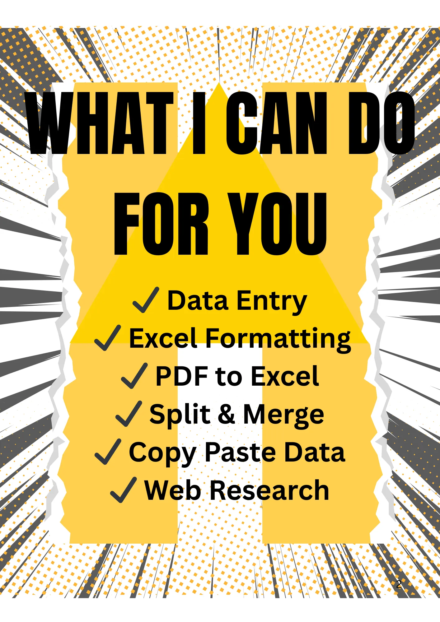 Beginner Data & Excel Assistant | Accurate â€¢ Reliable â€¢ On-Time